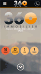Mobile Screenshot of 360immobilier.com